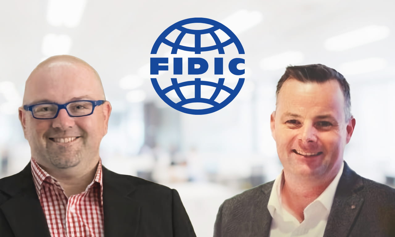 Aurecon engineers Tristan Ilich and Jan Kupec were selected to attend the prestigious annual global FIDIC conference.