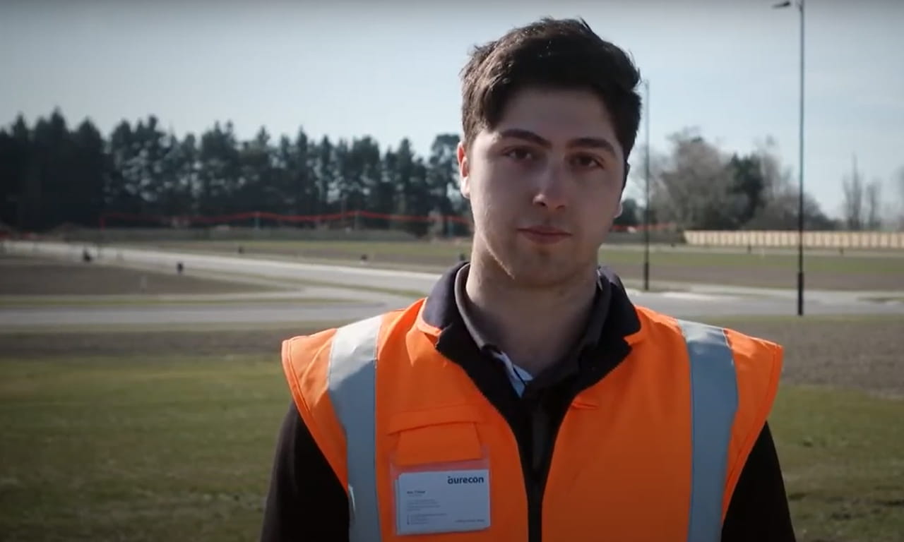 Max Tiweka is part of the Aurecon Ngāi Tahu cadet programme.