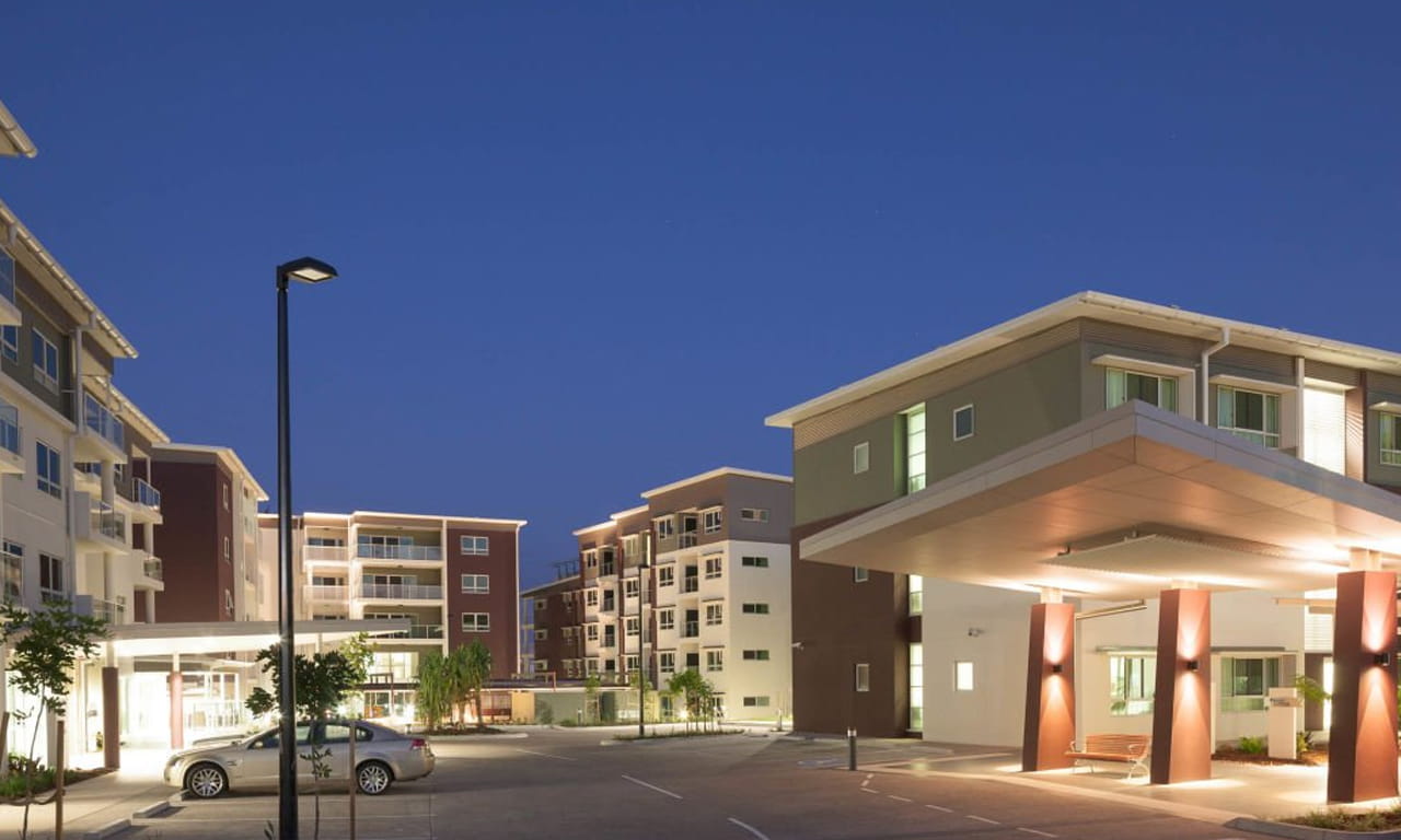Aurecon wins award for the Azure Blue Redcliffe aged care facility.