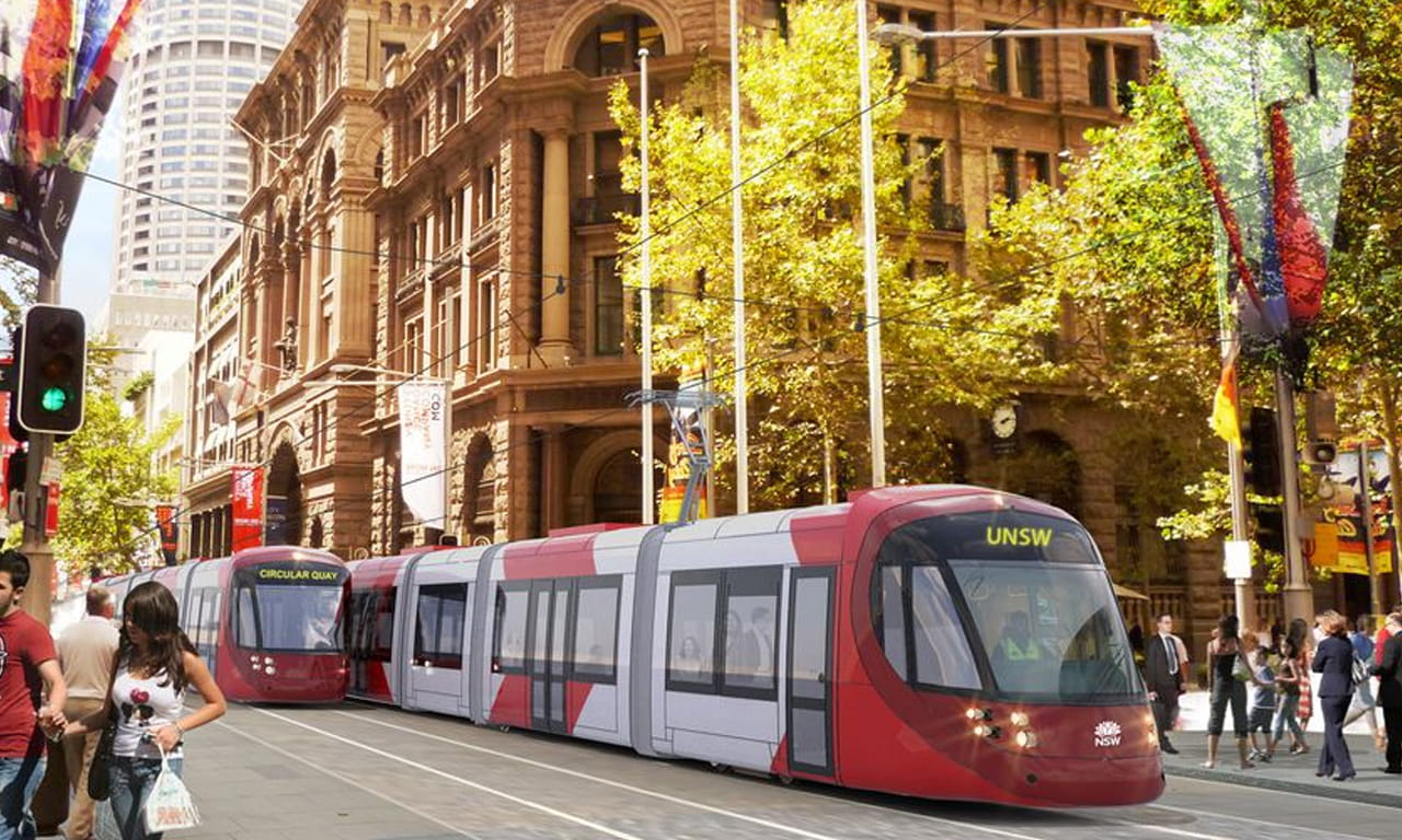 Aurecon is part of the team developing the Sydney Light Rail system.