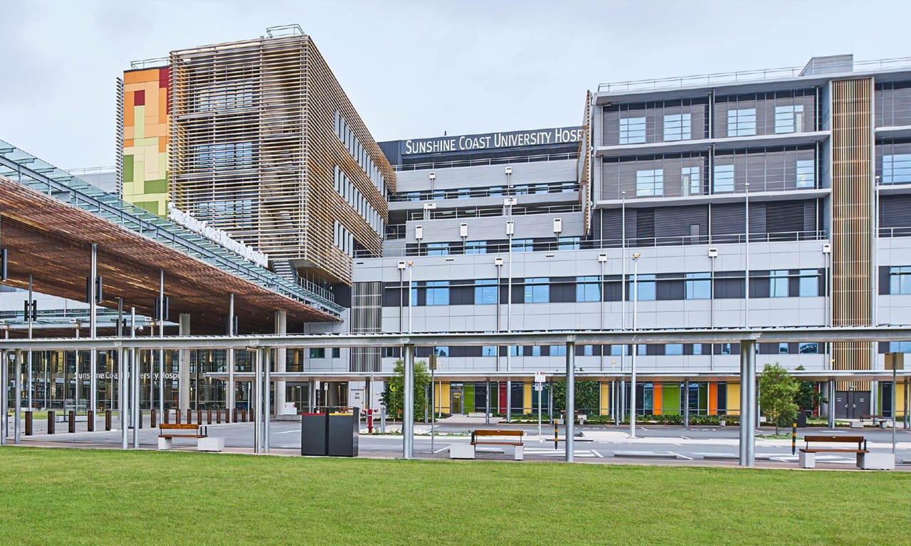 Aurecon's Darrun Schreier, who worked on the Sunshine Coast Uni Hospital recently won an IESANZ Lighting Society Award.