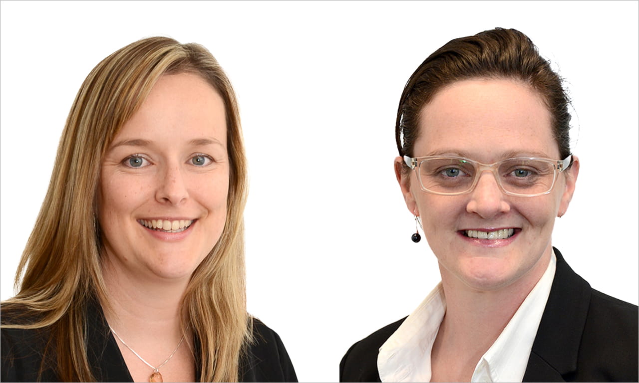 Aurecon's Benita Husband and Kate Wickett were recognised at the 2014 VIC/TAS NAWIC Excellence awards.