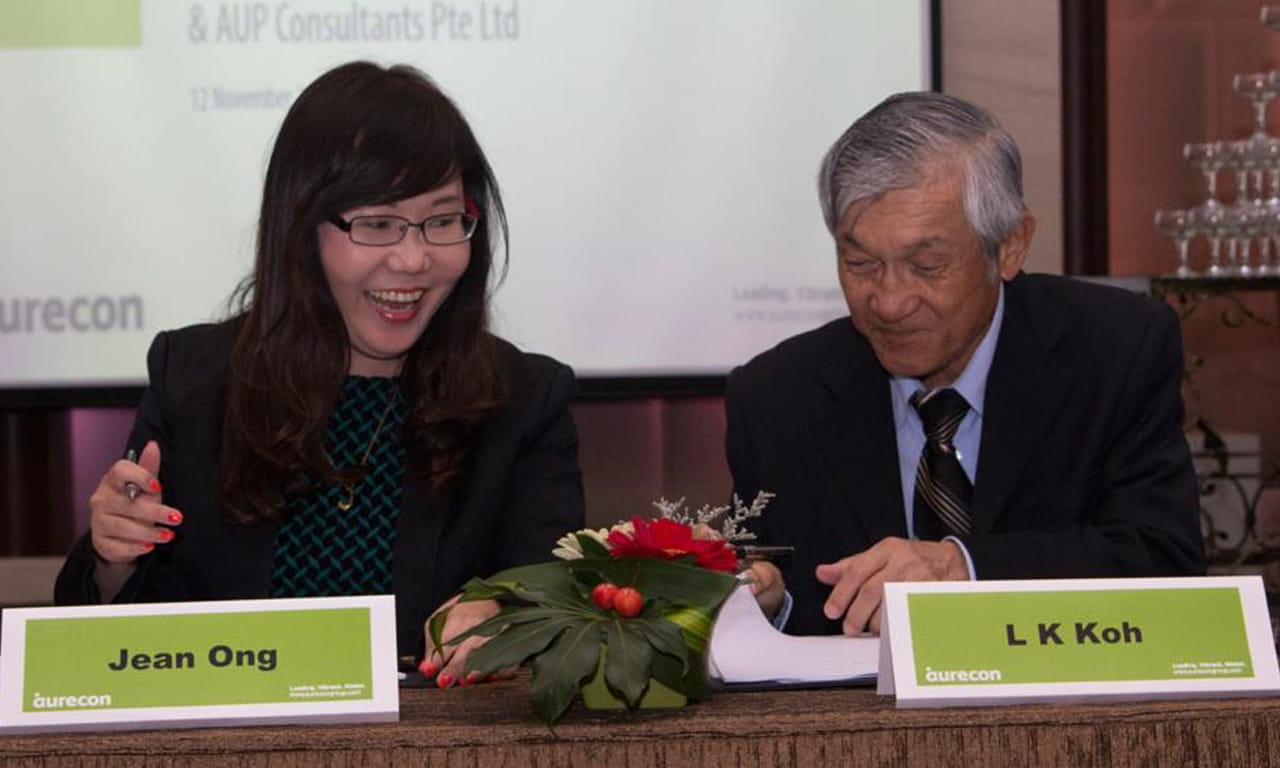 Aurecon merges with Singaporean engineering firm AUP Consultants Pte Ltd.