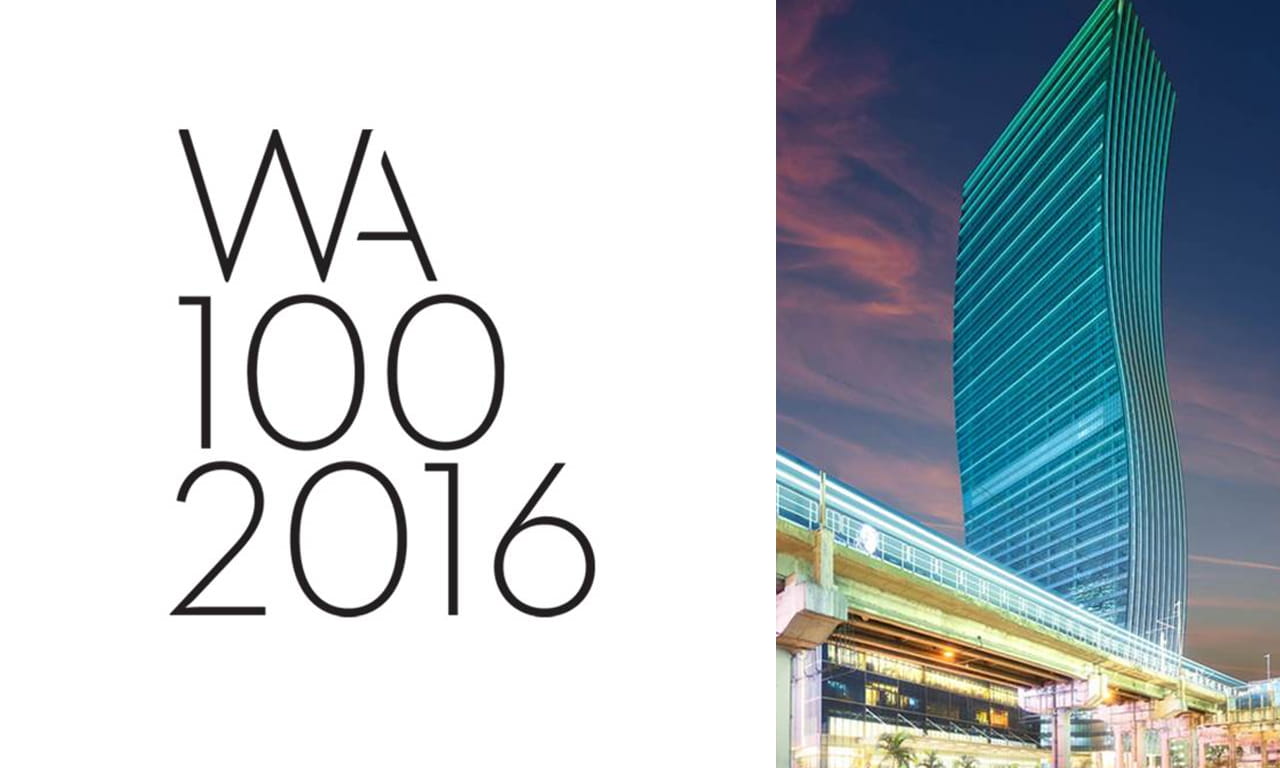 Aurecon ranked one of the global top five 'Best Partners' in the 2016 annual World Architecture 100 survey.