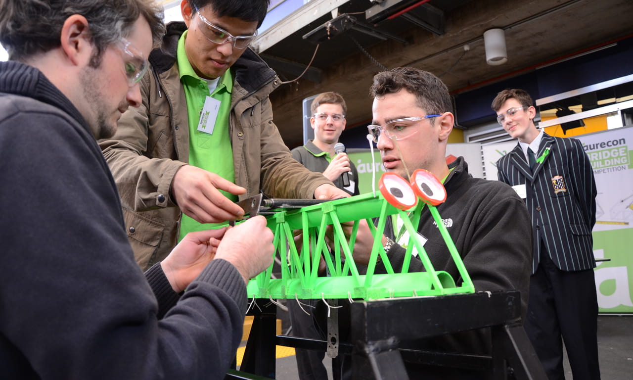 Applications for Aurecon's 2016 Bridge Building Competition are now open.