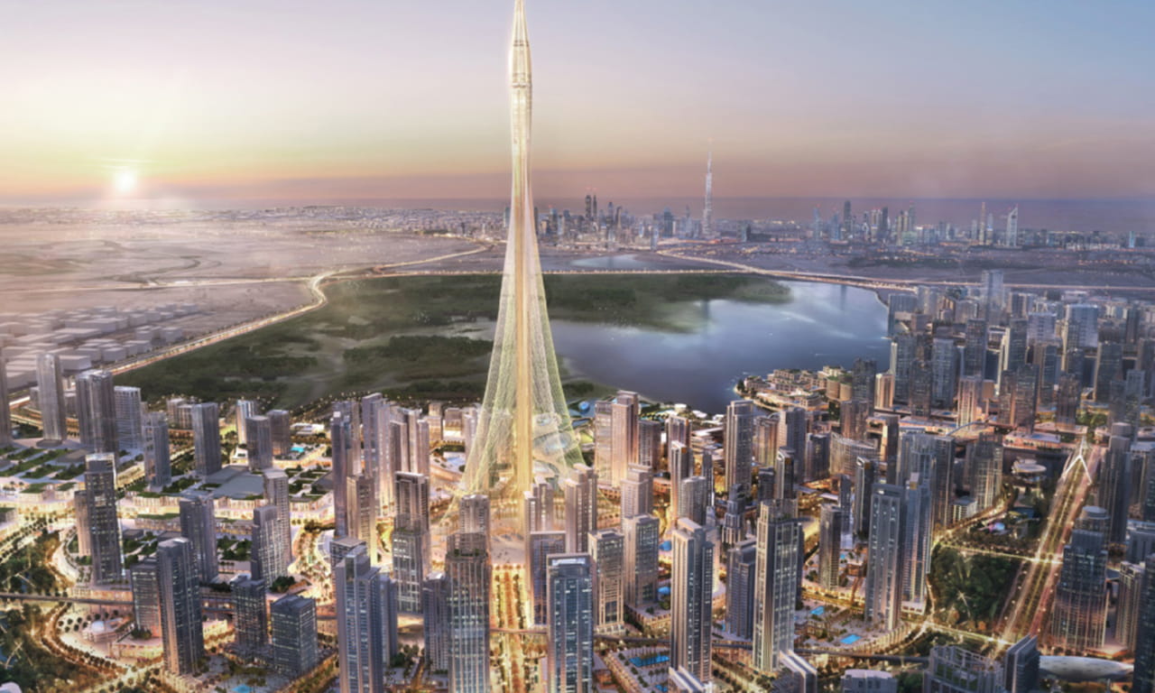 Aurecon project The Tower, to be a highlight on the Dubai skyline. Image courtesy of Emaar Properties.