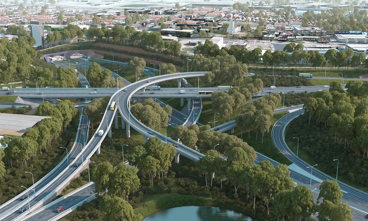 Aurecon helps design the WestConnex New M5 project in Sydney.