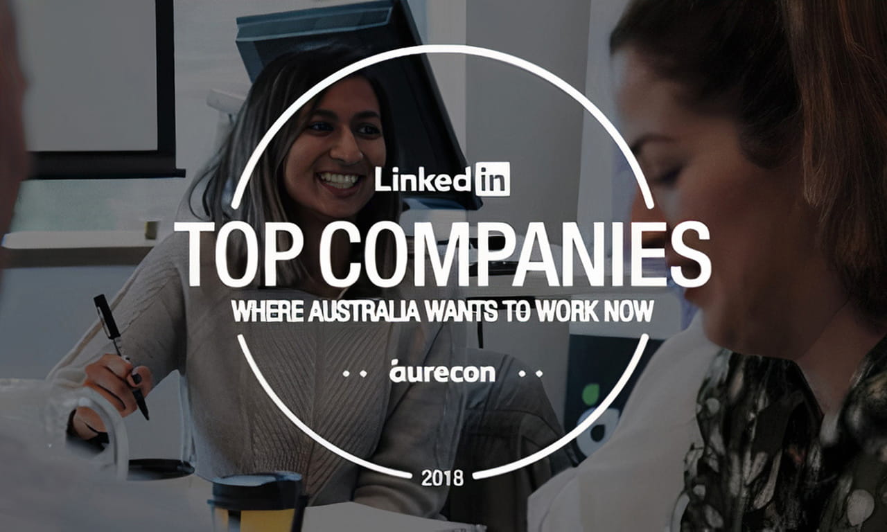 Aurecon is named as one of the most sought-after employers in Australia by LinkedIn.  