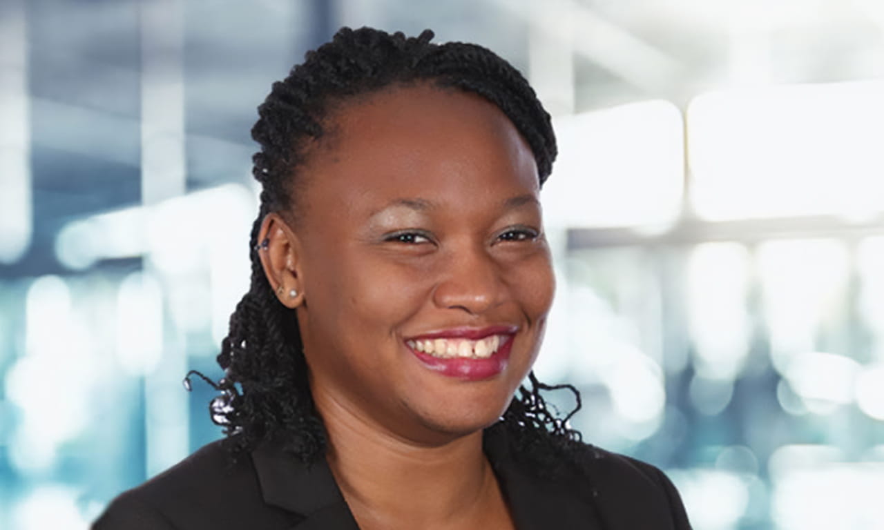 Uduak Ekpenyong, Asset Management Advisor at Aurecon, is one of seven Aurecon staff members who recently passed the CAMA exam.