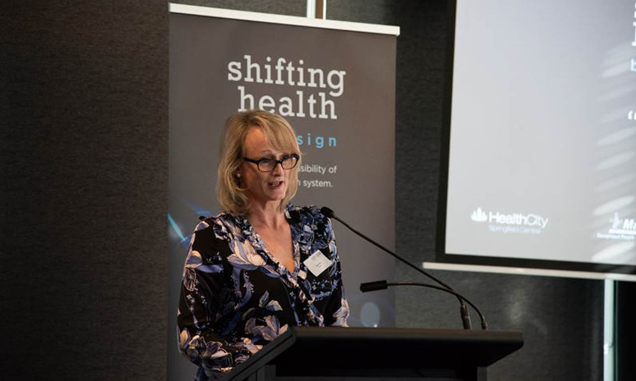 Aurecon’s global health service expert Susie Pearn co-facilitated the symposium.