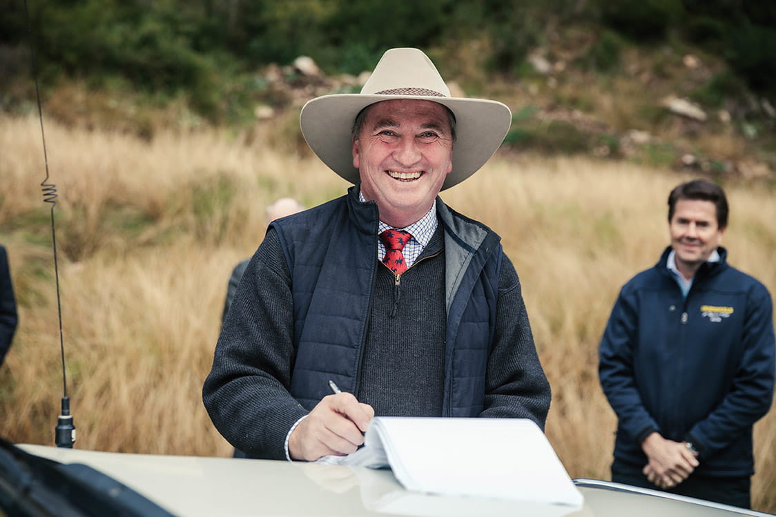 Barnaby Joyce, Member for New England. Image courtesy of Andrew Pearson Photography.