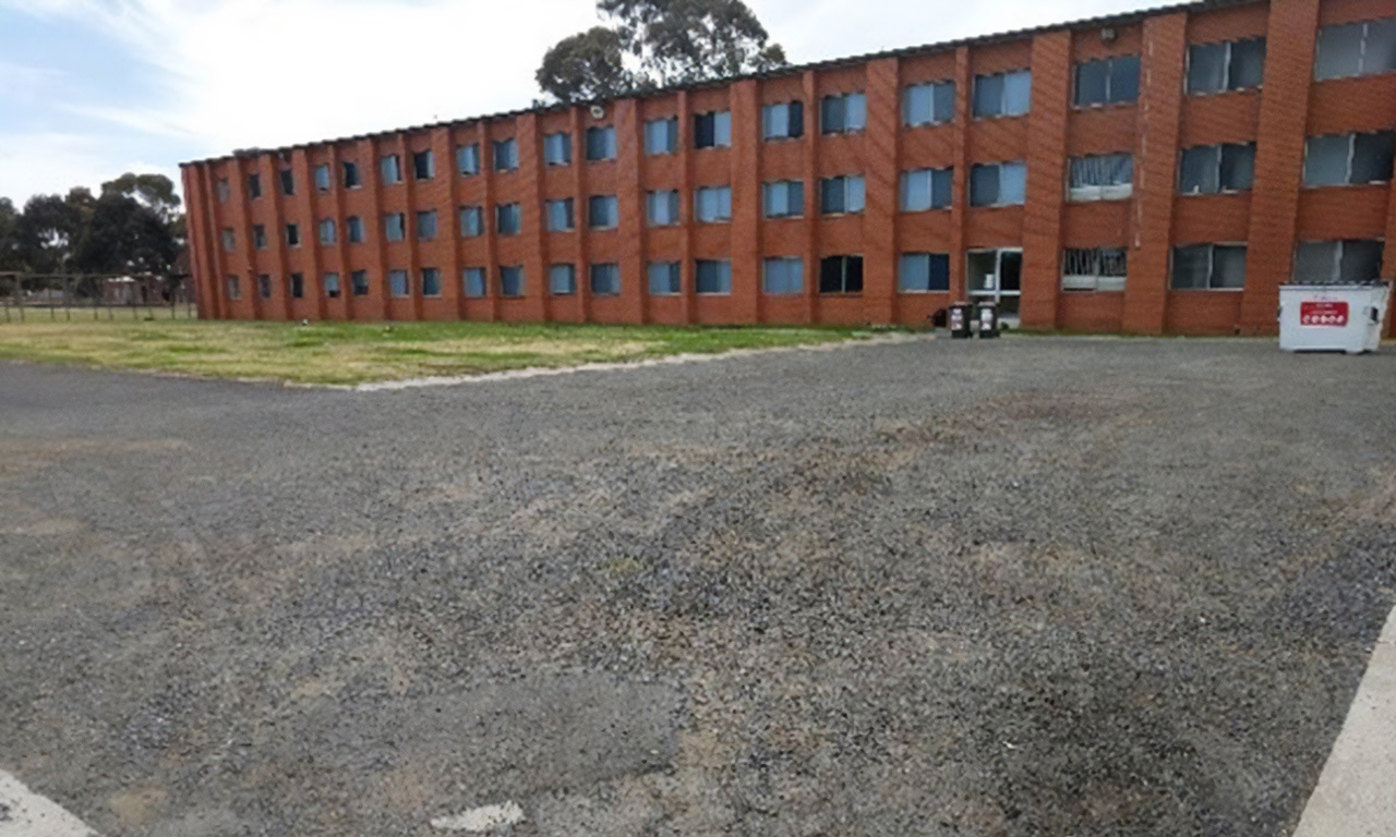 Part of the Aurecon project carpark and surrounding pavement at RAAF Williams Point Cook base.