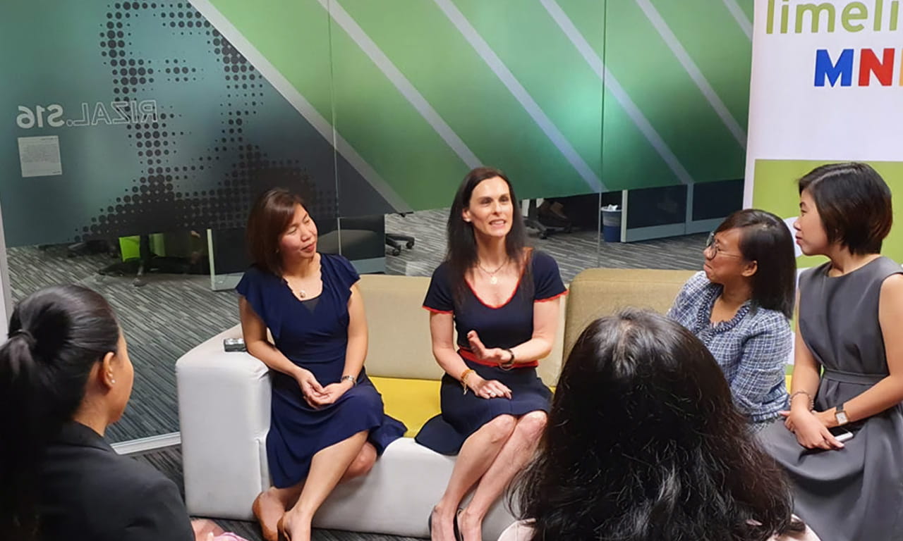 Aurecon’s Limelight Manila gives select emerging professionals opportunities to talk with our leaders about career development via its ‘On the Spot’ sessions.