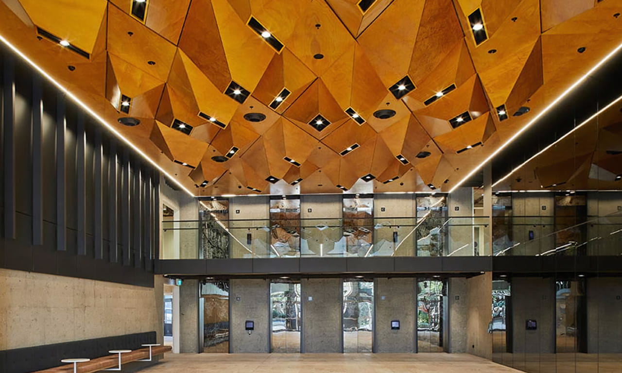 The building at 73 Miller Street will offer a unique public space for residents, Aurecon workers and visitors.