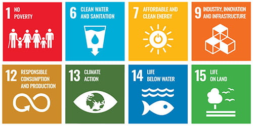 Aurecon will deliver seven presentations featuring this theme and aligned to the following UN SDGs