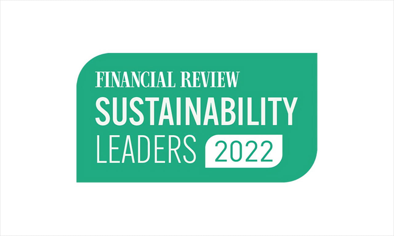 Aurecon named as one of the top five sustainability leaders in Australasia by Australian Financial Review in its Sustainability Leaders list for 2022.