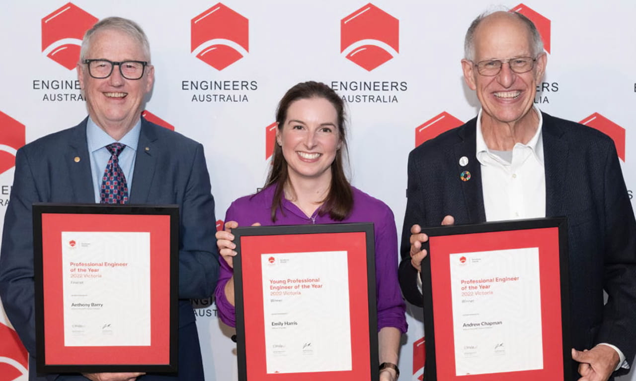 Aurecon brought home four awards at the Engineers Australia 2022 Projects and People Awards division program.