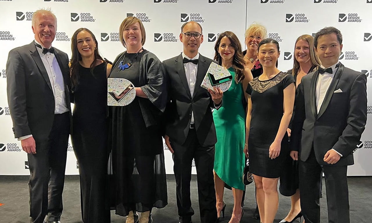 Aurecon’s strategy He Rautaki Maori is one of the top 30 recipients of the Good Design Award Best in Class for its excellence in Design Strategy.