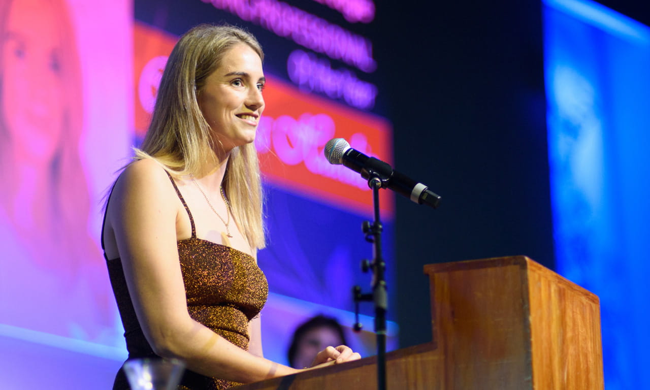Aurecon’s Cassie Hardie received the Bogle Young Professional of the Year Award.