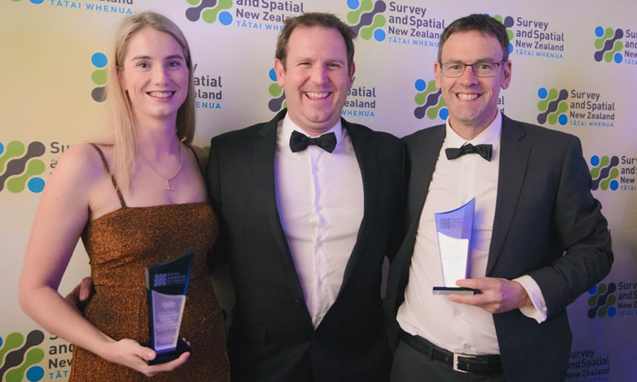 Aurecon receives two recognition at the 2022 Survey and Spatial New Zealand Awards for their excellence and innovation.