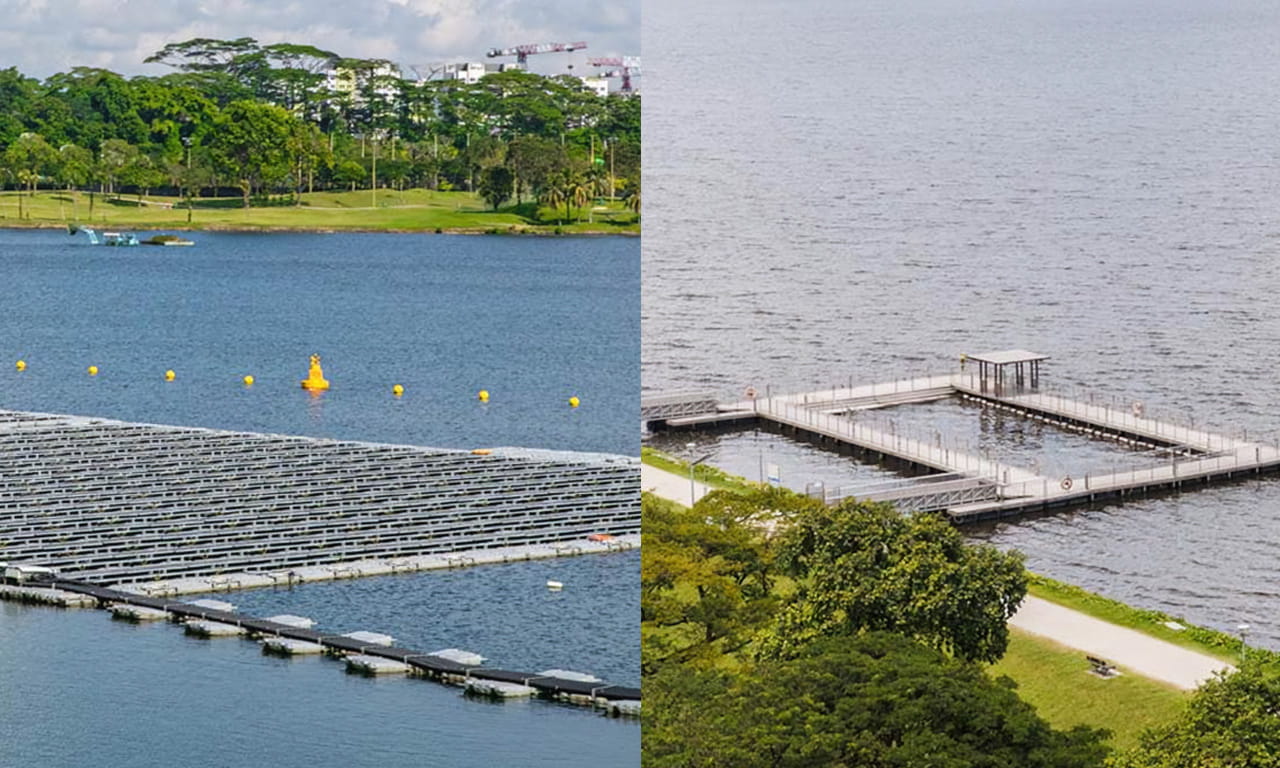 Aurecon appointed as the consultant for two large-scale floating solar farms in Singapore.