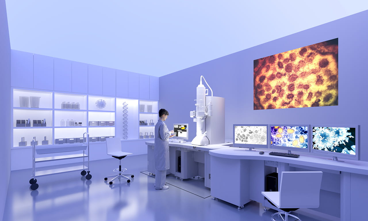The AIID is a collaborative project to bring the nation’s greatest scientific and medical research minds together. Artist impression by Wardle.