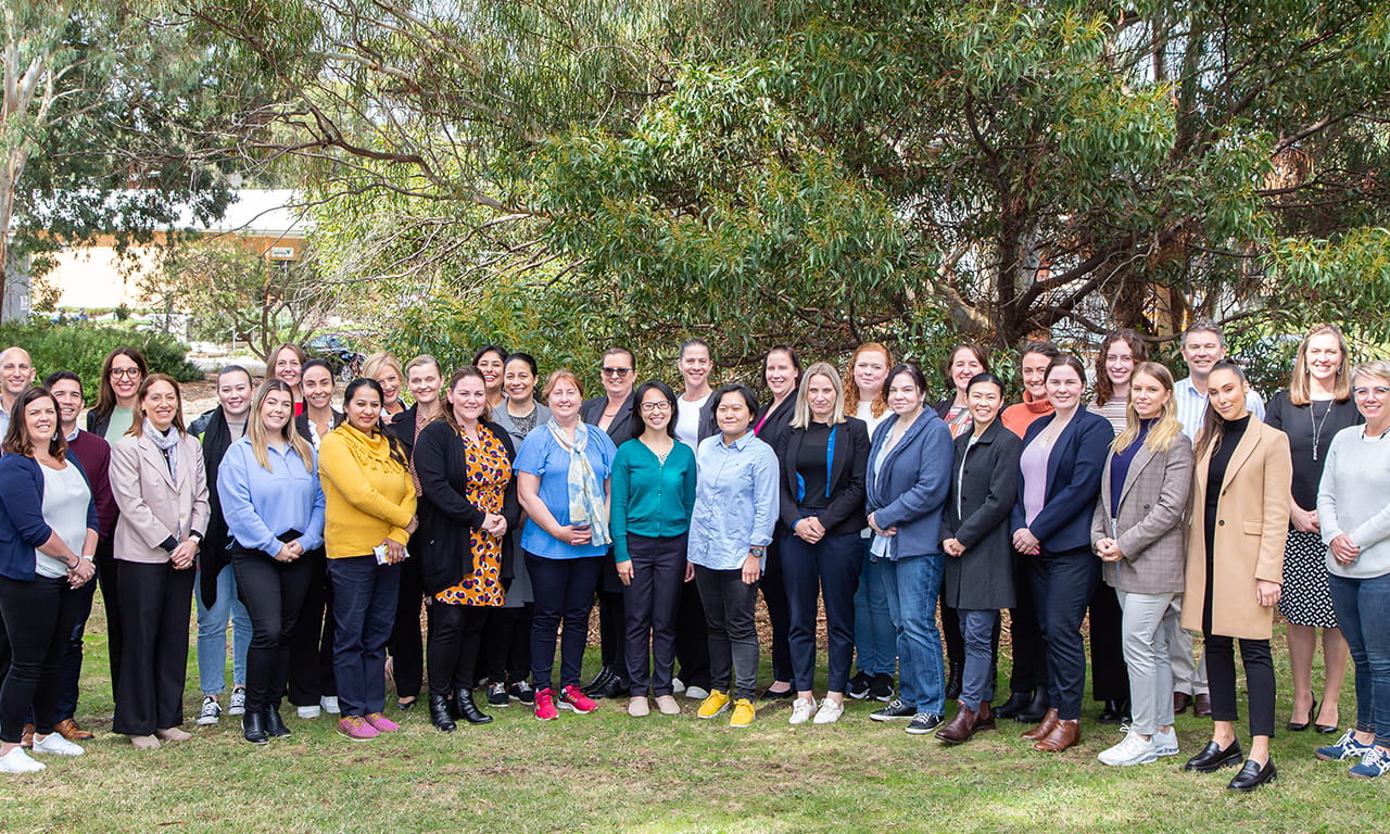 Joint Defence-Aurecon Ascend 2023 Participants at Simpson Barracks Military Base, Yallambie, Victoria.