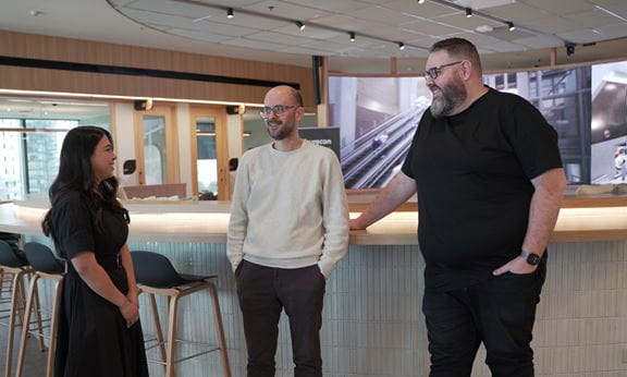 Aurecon’s Rachael Haye, Theodoros Galanos, and Dave Mackenzie discuss how AI plays a central role in enhancing project efficiency and delivering superior outcomes.