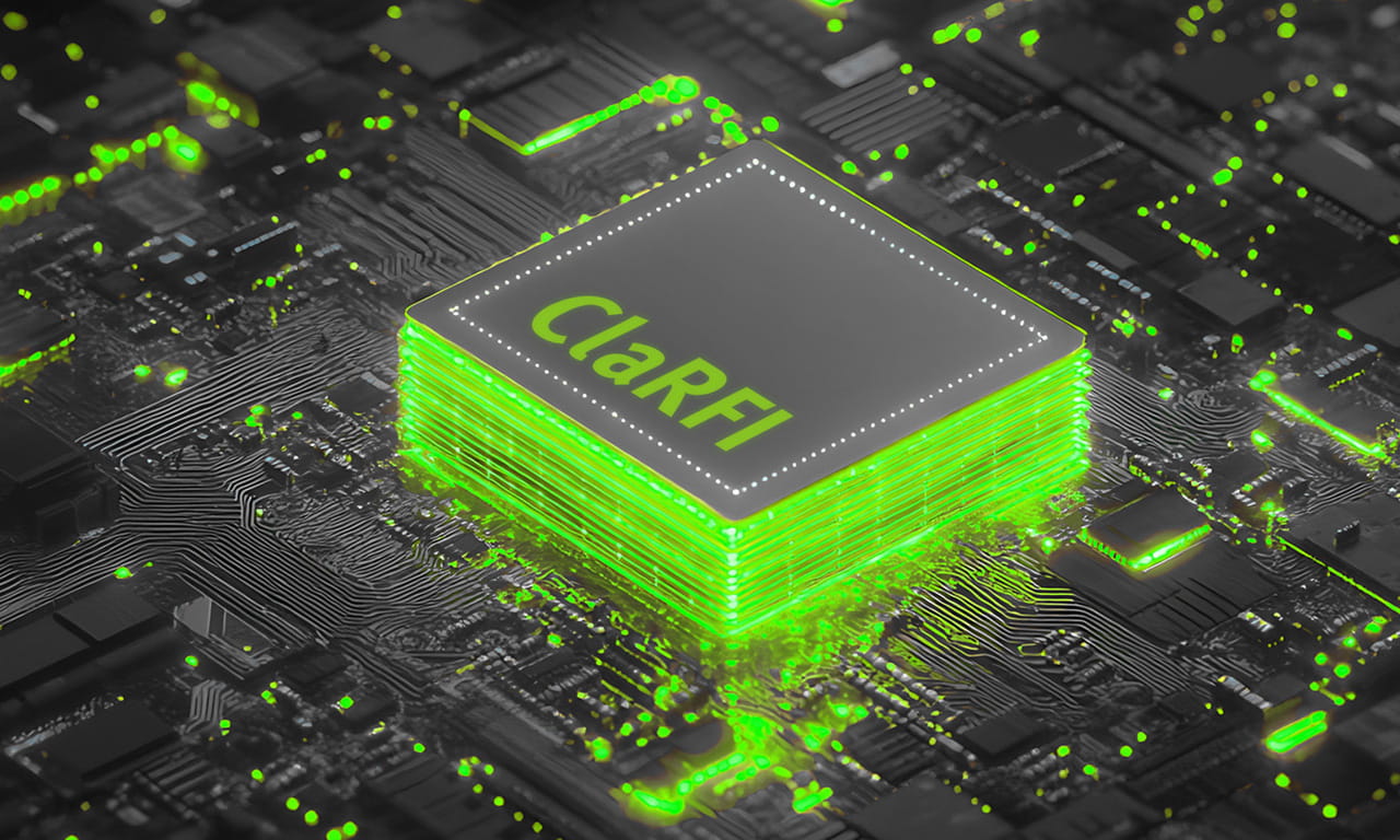 ClaRFI is a digital tool built on generative AI that interprets complex RFIs and collects relevant information from multiple sources within the database to guide responses.