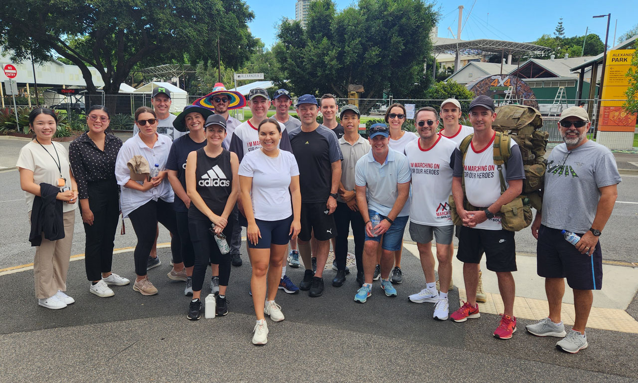 Soldier On | March On Challenge 2023, Brisbane Team