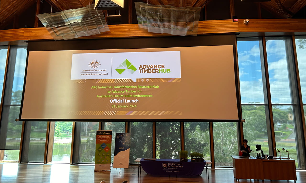 ARC Timber Hub main launch event.
