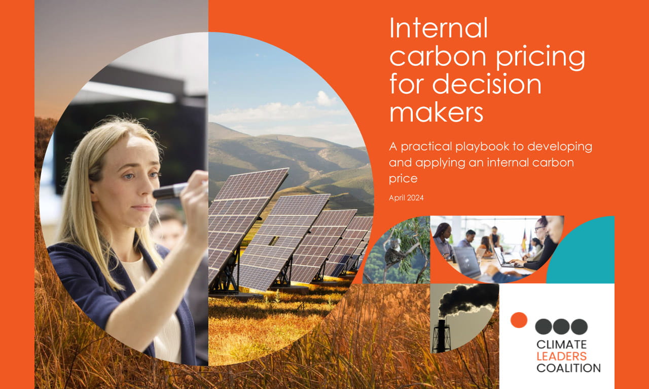 Aurecon formed part of the Climate Leader’s Coalition’s working group to prepare the Carbon Pricing for Decision Making playbook.