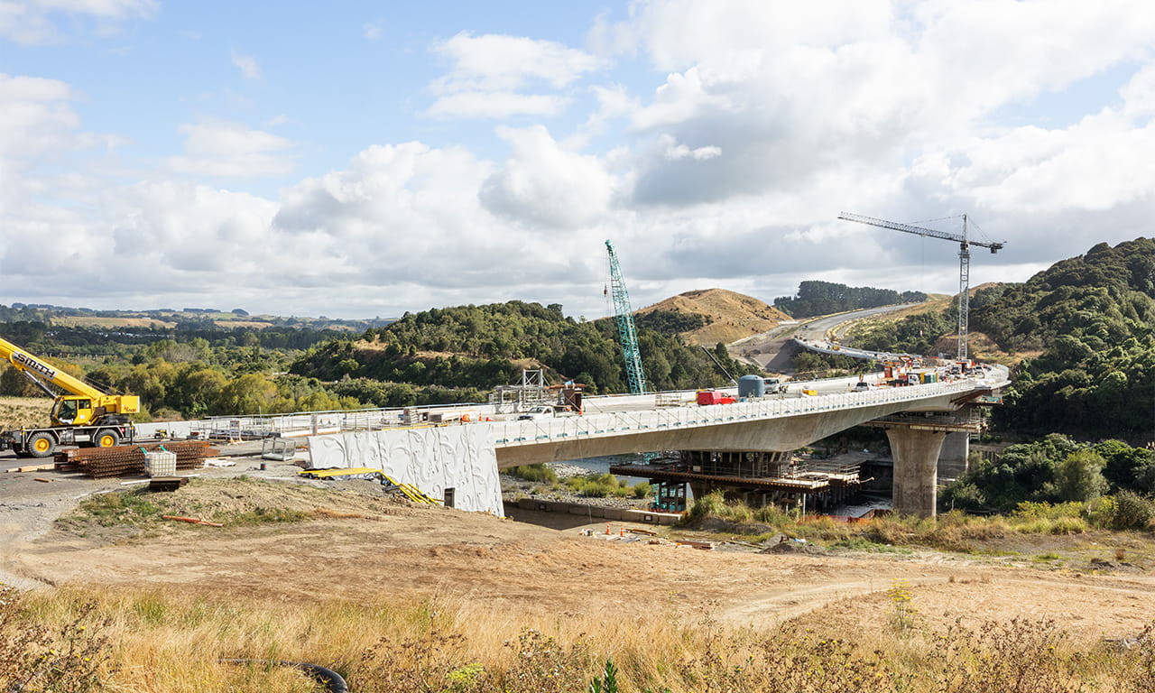 Designing and building the new highway has been a challenging task, due to the unique environment.