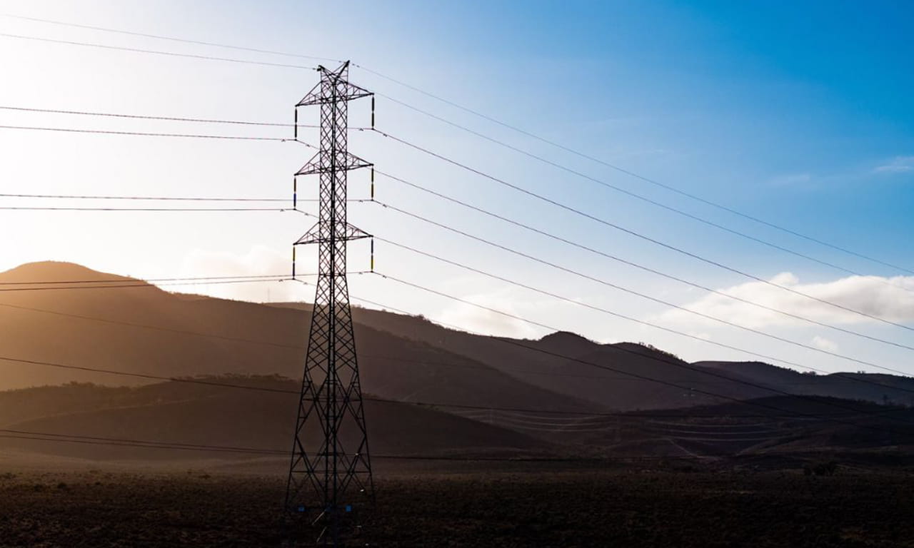 The electricity transmission network supports homes and businesses in transitioning to an affordable, reliable, and sustainable clean energy future.