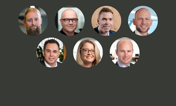 The seven newly appointed Design Directors bring diverse expertise to enhance Aurecon's technical capabilities across various sectors.