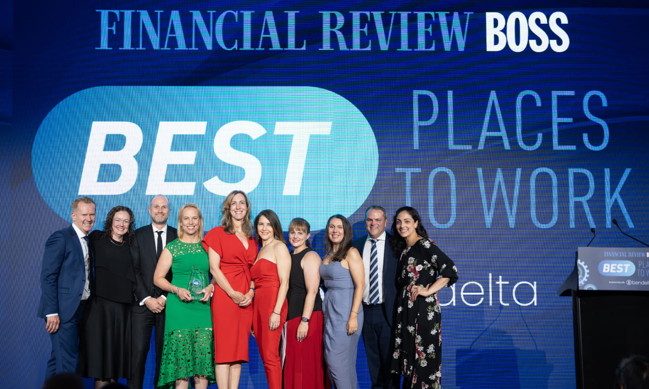 L-R: Tim Spies, Emily Sunman, Liam Hayes, Louise Adams, Tanya de Hoog, Amanda Vining, Bex Smith, Amélie MacLaren, Matt Magraith, Renee Mamolis.