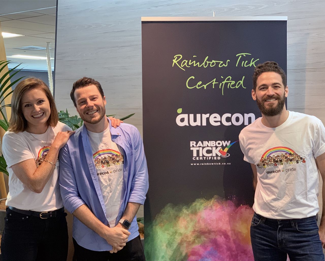 Aurecon strategically drives LGBTQIA+ inclusion through its Aurecon Pride Action Plan, developed with guidance from Pride in Diversity.