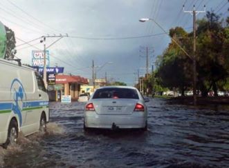Flood in South Australia