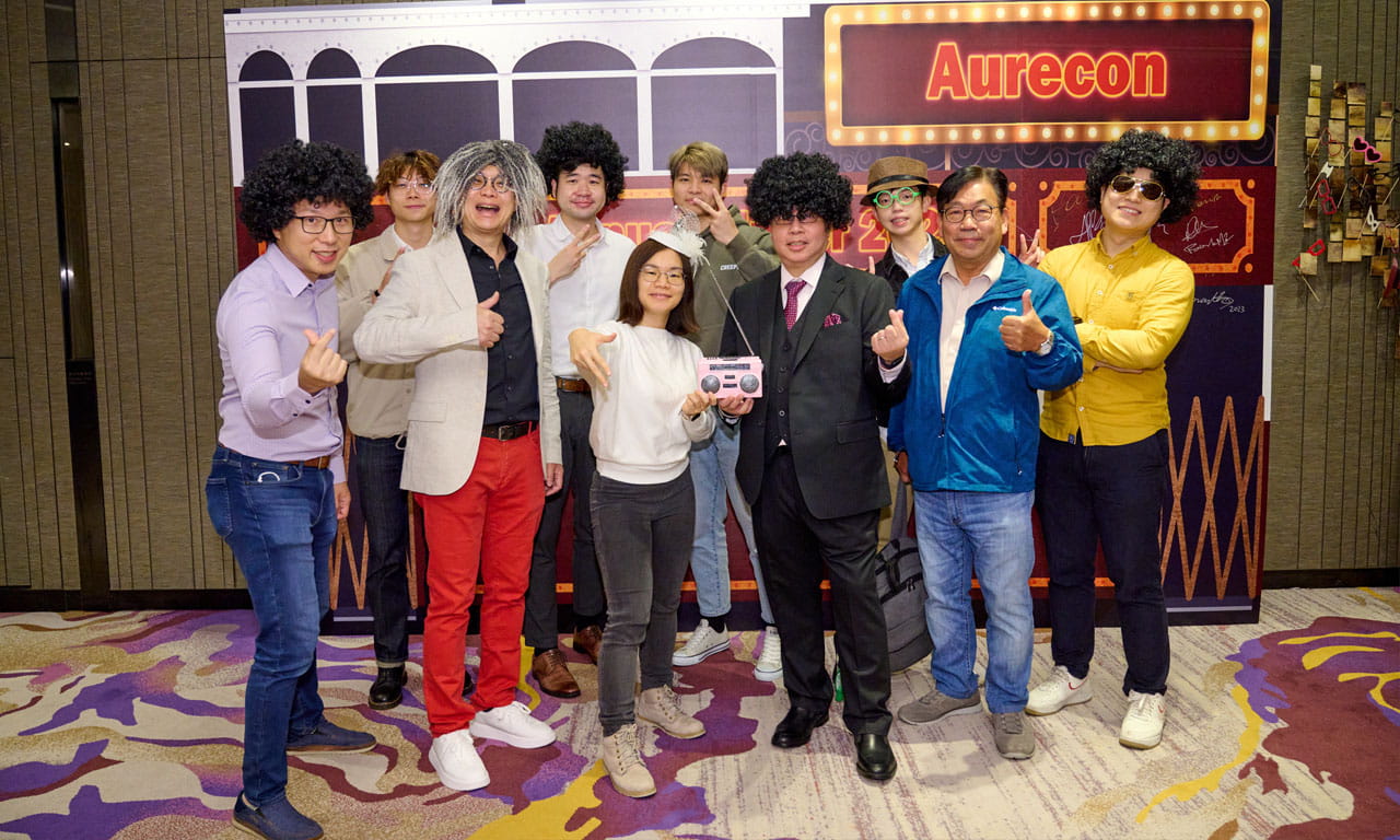 Hong Kong Office: Aurecon staff at Annual Dinner 2023.