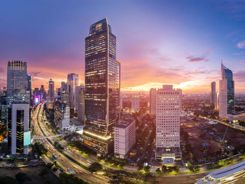 Jakarta's skyline