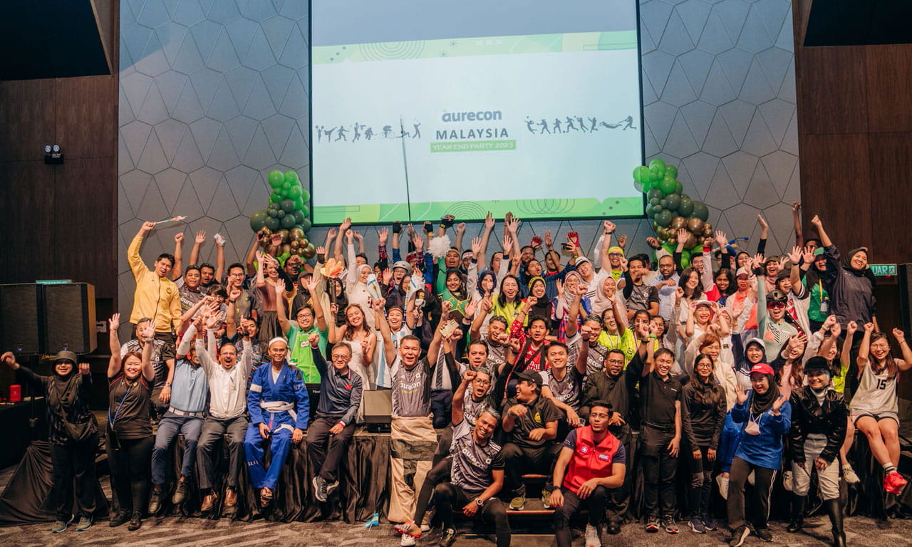 Malaysia Office: Sports Gala themed end of year party 2023.