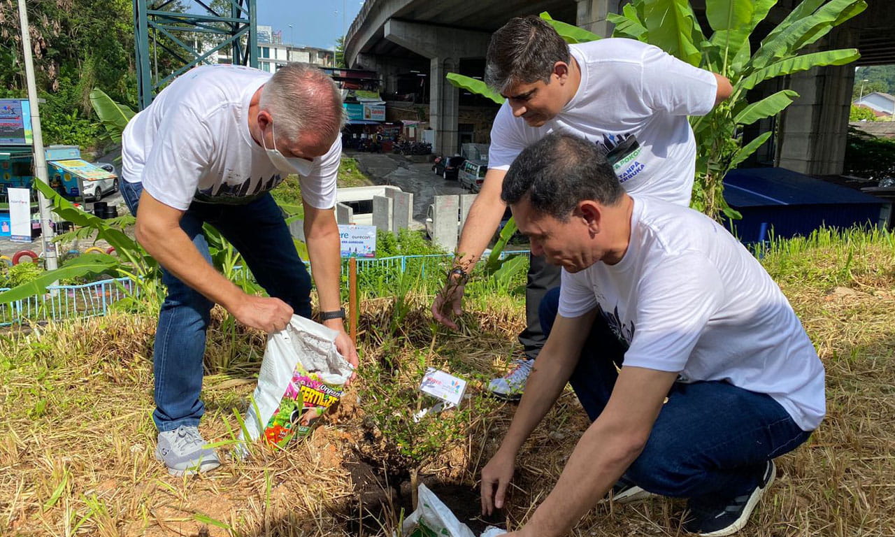 Malaysia Office: Tree planting activity.