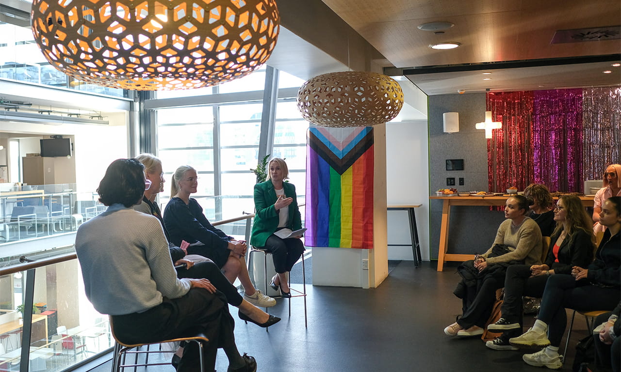An Inclusive Workplace event, hosted in our Wellington office, drew a wide internal audience. 