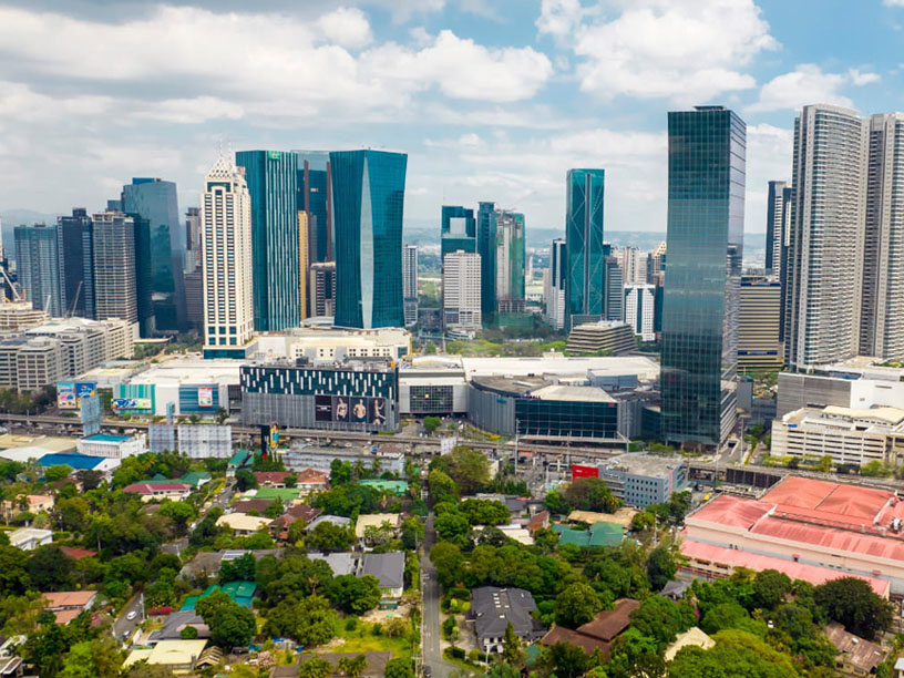 Manila's skyline