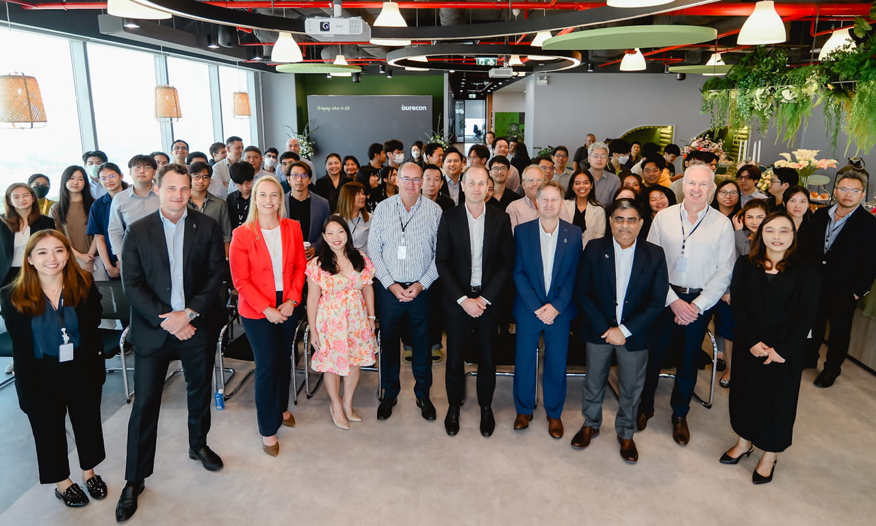 Thailand Office Opening Townhall, with members of the Group Executive Leadership team.