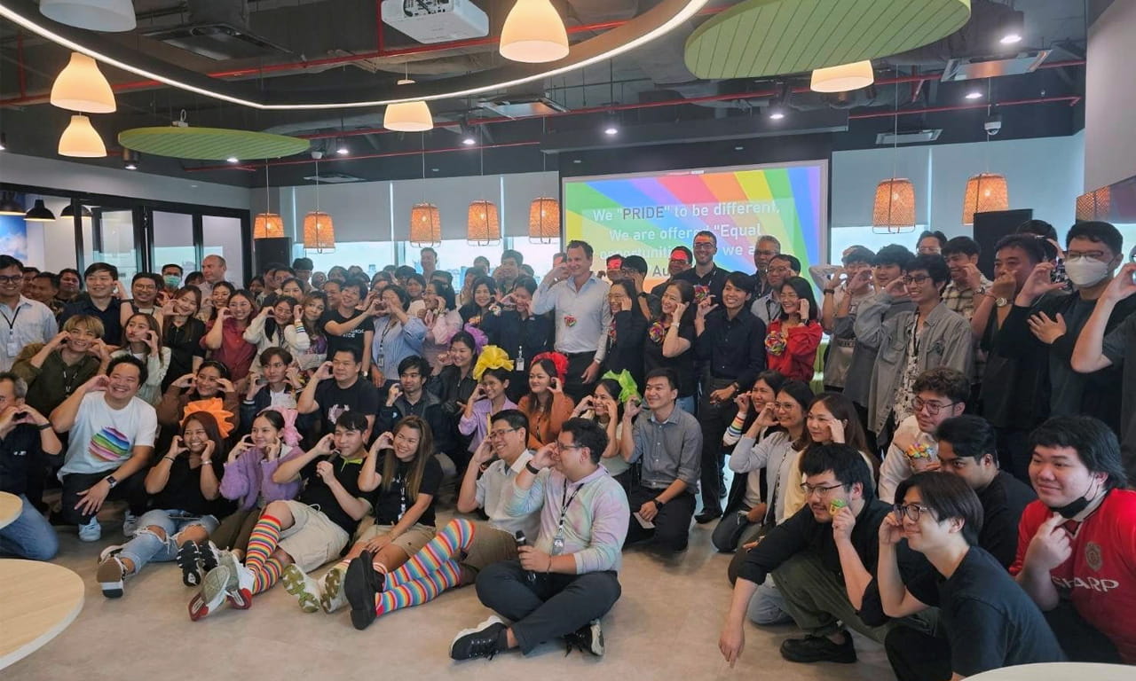 Aurecon's Thailand Office celebrating Pride Month 2024.