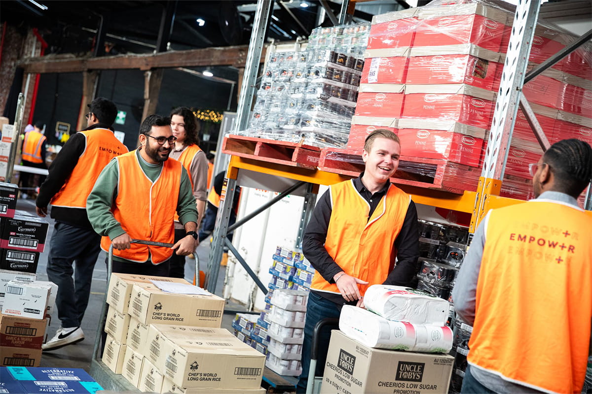 Last year I had the opportunity to volunteer with Empower Australia, contributing to food relief and community outreach while helping me develop teamwork skills.