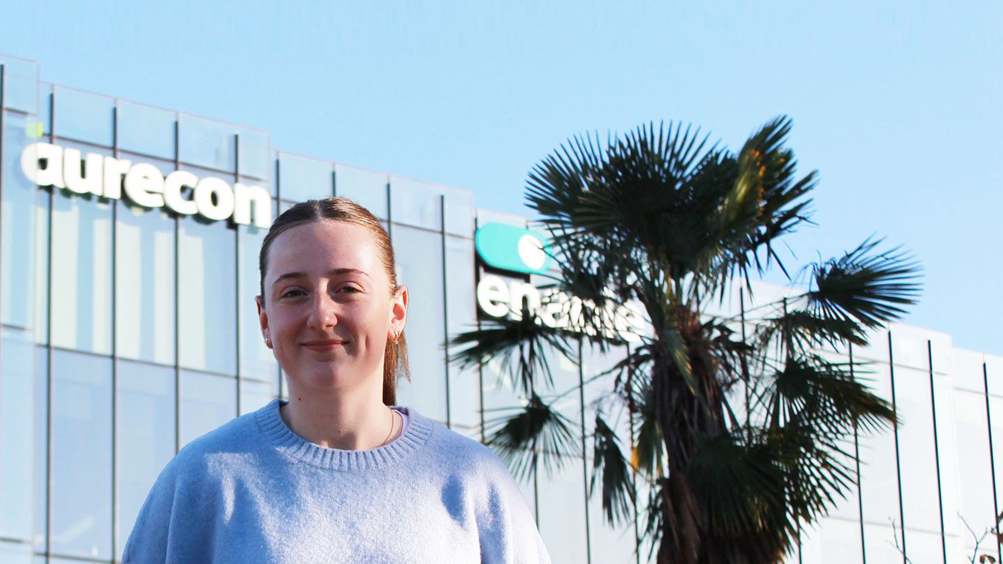 Abby Payne, geotechnical engineer.