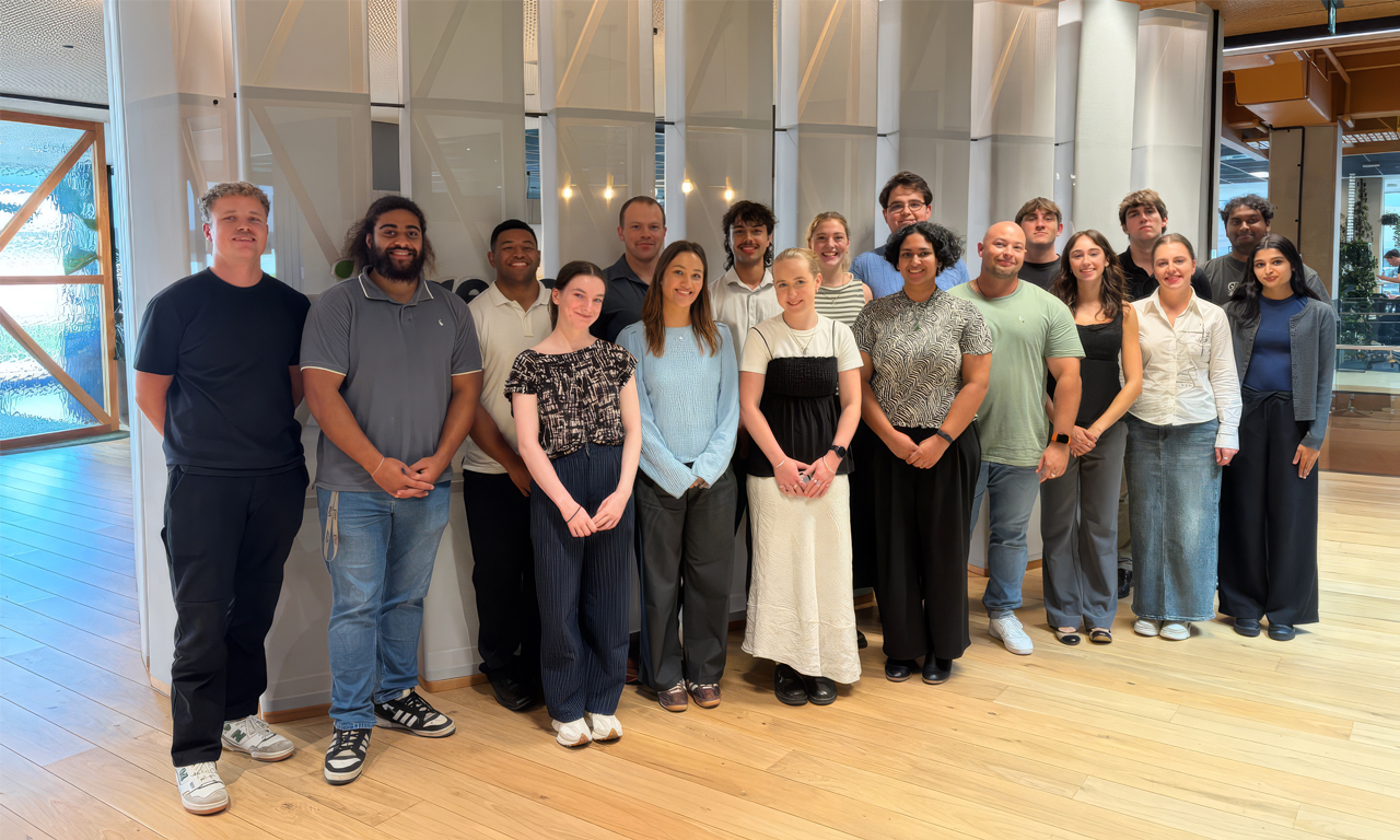 Connor joined the Graduate induction at Aurecon’s Auckland office.