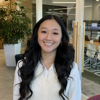 Minnie Kim from Aurecon in the office